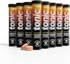 Tonic Health Immunity & Vitality Tablets - 4-in-1 Effervescent Multivitamins and Nutrients - Vitamin D, Vitamin C and Zinc - Vegan, No Sugar- Max Strength Tablets, Orange & Mango, 160 Count