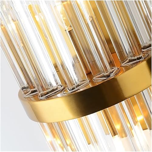 Miniatura 4 de Lámpara de pared, Lámparas de Pared Moderno Aplique de Pared Interior Accesorio Escalera LED Cristal Sala de la Lámpara Dormitorio Industrial Retro