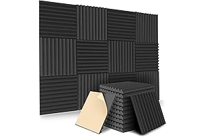 Self-Adhesive Acoustic Foam Panels: Enhance Audio Clarity in Your Space