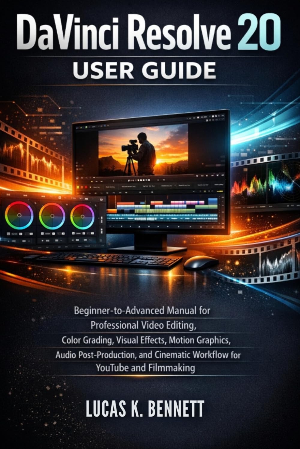 DaVinci Resolve 20 User Guide: Beginner-to-Advanced Manual for Professional Video Editing, Color Grading, Visual Effects, Motion Graphics, Audio ... (The Lucas Bennett Tech Mastery Series)