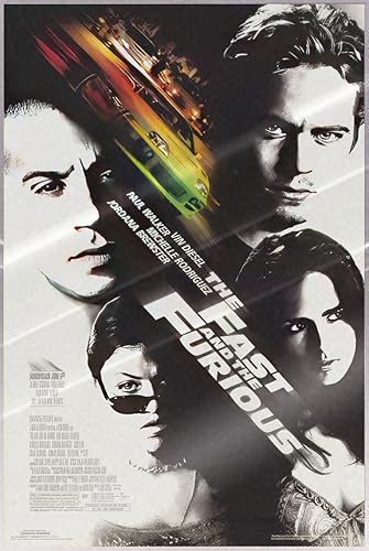 Miniatura 8 de The Fast And The Furious - Póster de película (estilo regular) (Tamaño: 23" x 35") Sin marco,Póster laminado,Tiras laminadas para póster y
