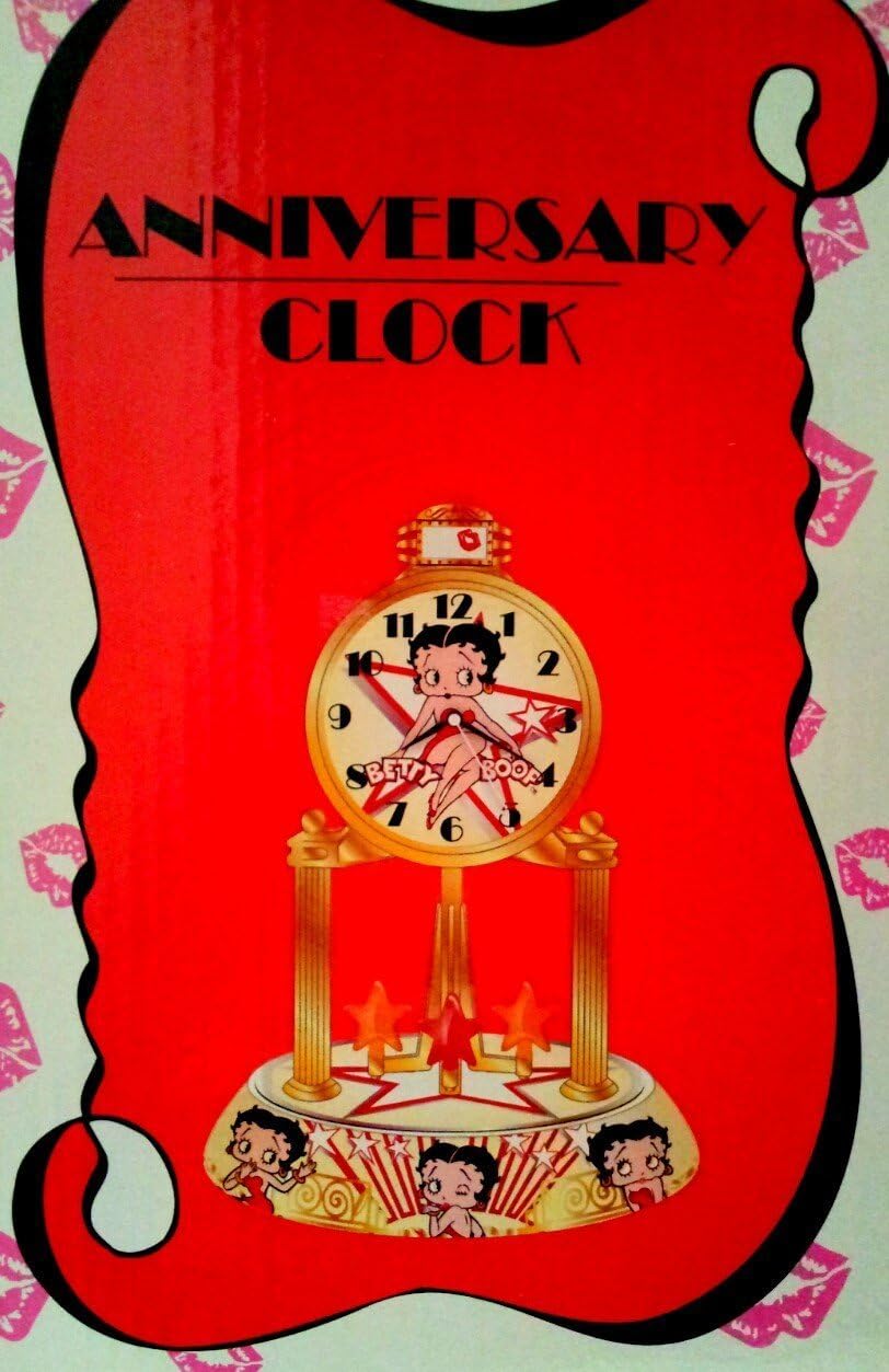 Betty Boop Anniversary Clock Amazon.ca Home