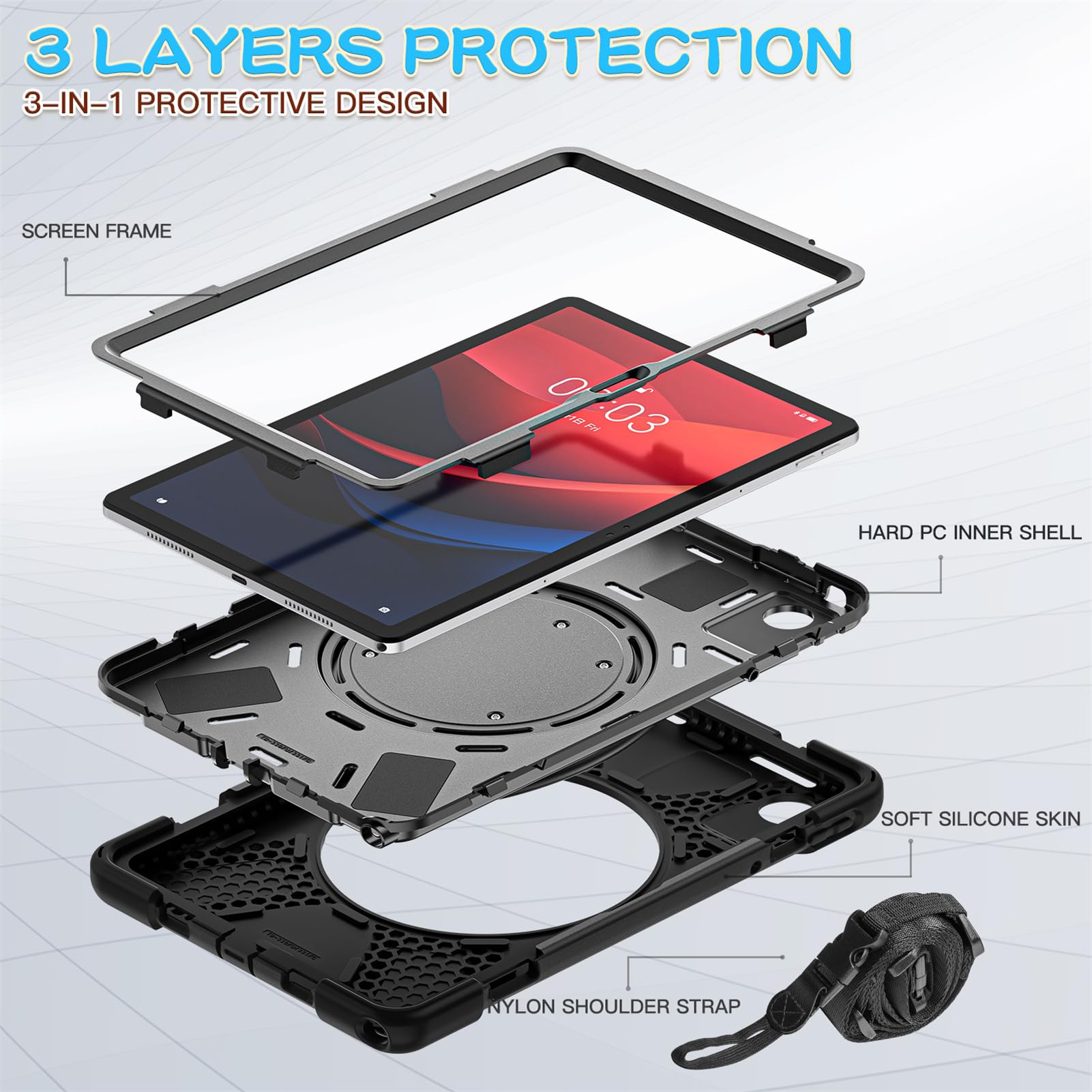 Amazon.co.jp: Lenovo Tab B11 (ZADA0284JP/ZADB0291JP) ケース 2024