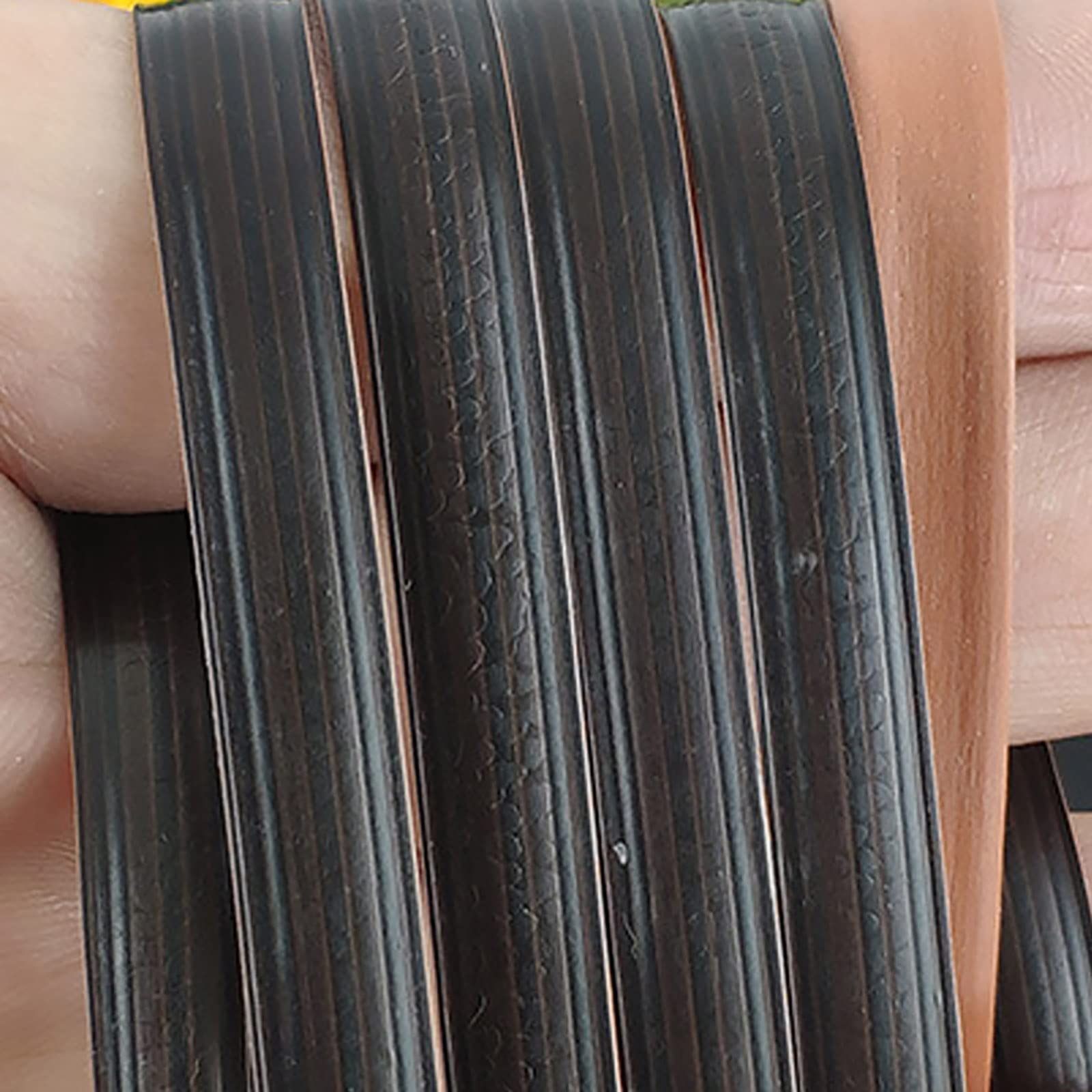 Yebio A Plastic Rattan Wicker Plastic Pe Wicker Repair Material,8Mm 500G Plastic Rattan Gardenniture Material,For Rattan Chairs Table Stools Sof Swings