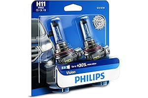Philips H11 LED Vision Upgrade Headlight Bulbs