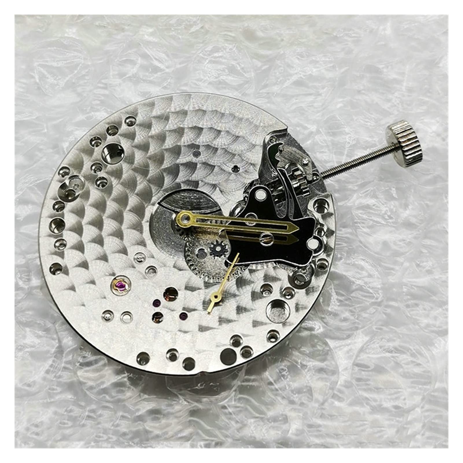 Movimiento de Reloj mecánico Manual de Repuesto (17 rubíes), Compatible con el Movimiento de Reloj ST3621; Herramientas y Accesorios para reparación y reemplazo de Relojes.
