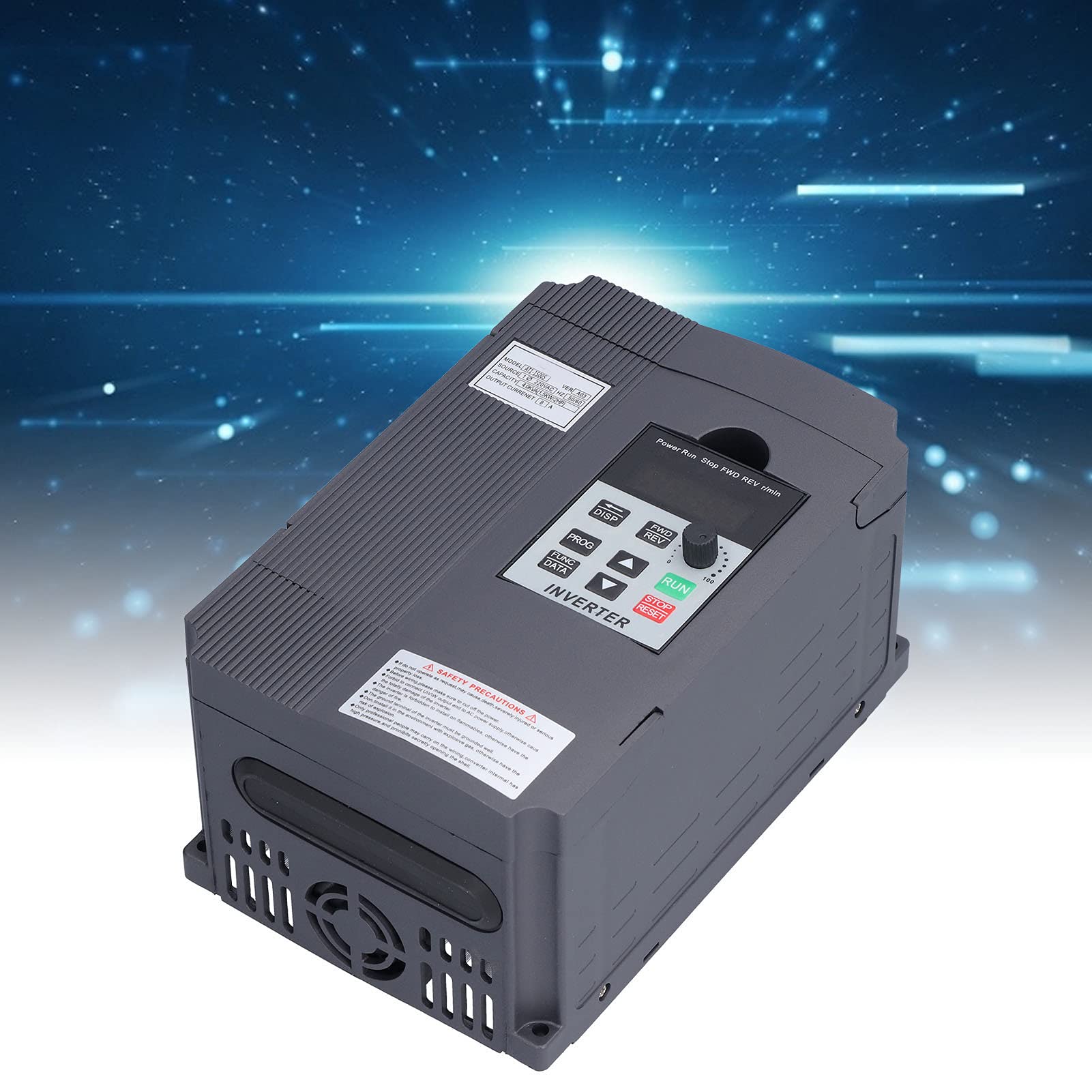 AT1-1500S 1,5kW AC 220V Universalfrequenz variabler Frequenz variabler Frequenzumrichter VFD für Drehstrommotor