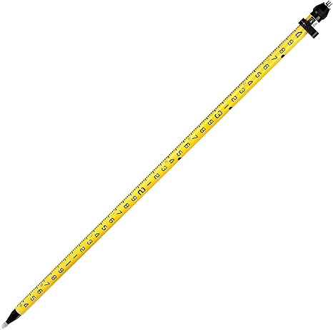 AdirPro 3-Position Snap-Lock Rover Rod – 2m Aluminum GPS Pole – 1 Piece ...