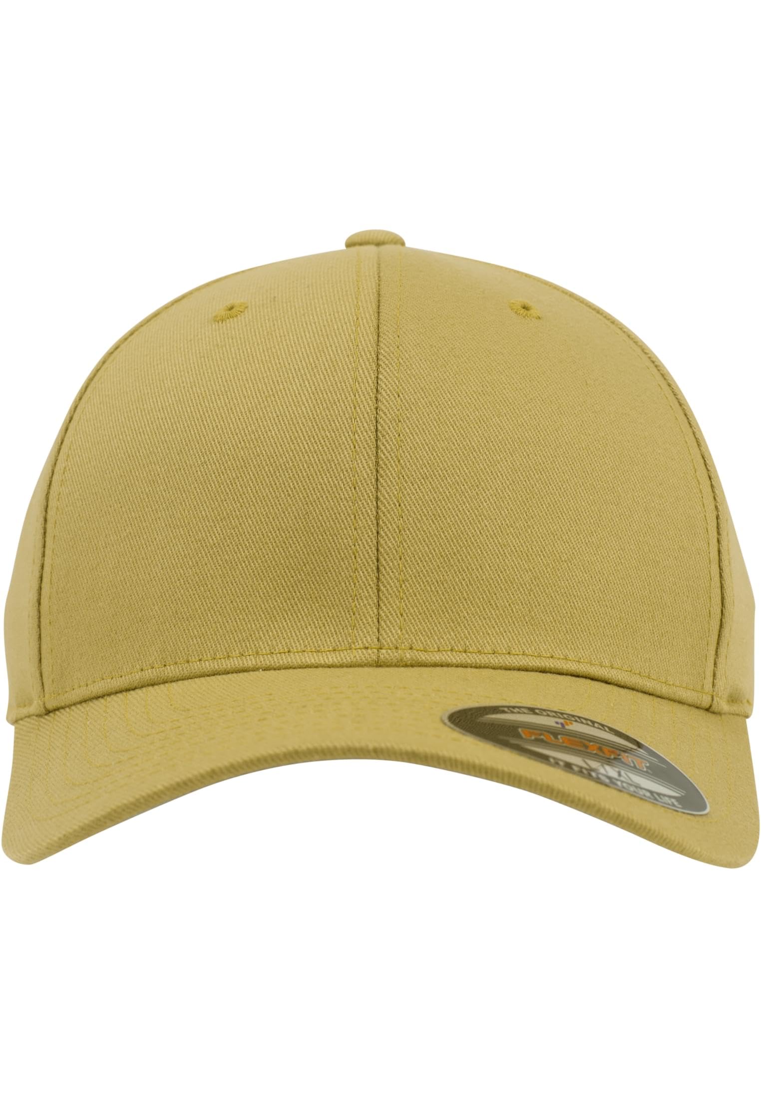 Flexfit Unisex Wooly Combed Baseballkappe, L/XL, Curry