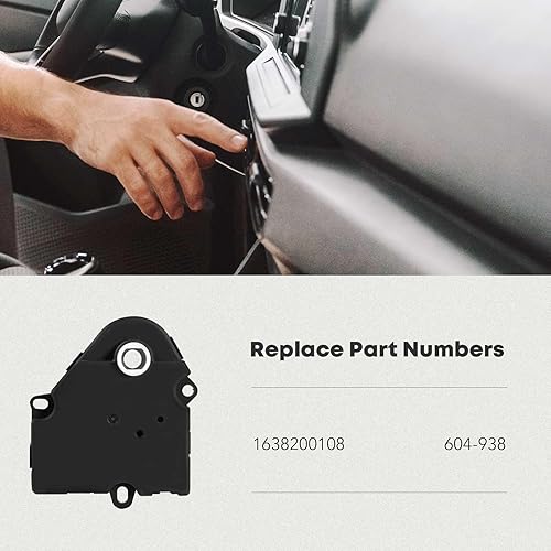 Miniatura 3 de YHTAUTO Palancas de puerta de mezcla de actuador de puerta de aire HVAC - Compatible con Mercedes-Benz ML320 1998-2003, ML350 2003-2005, ML430