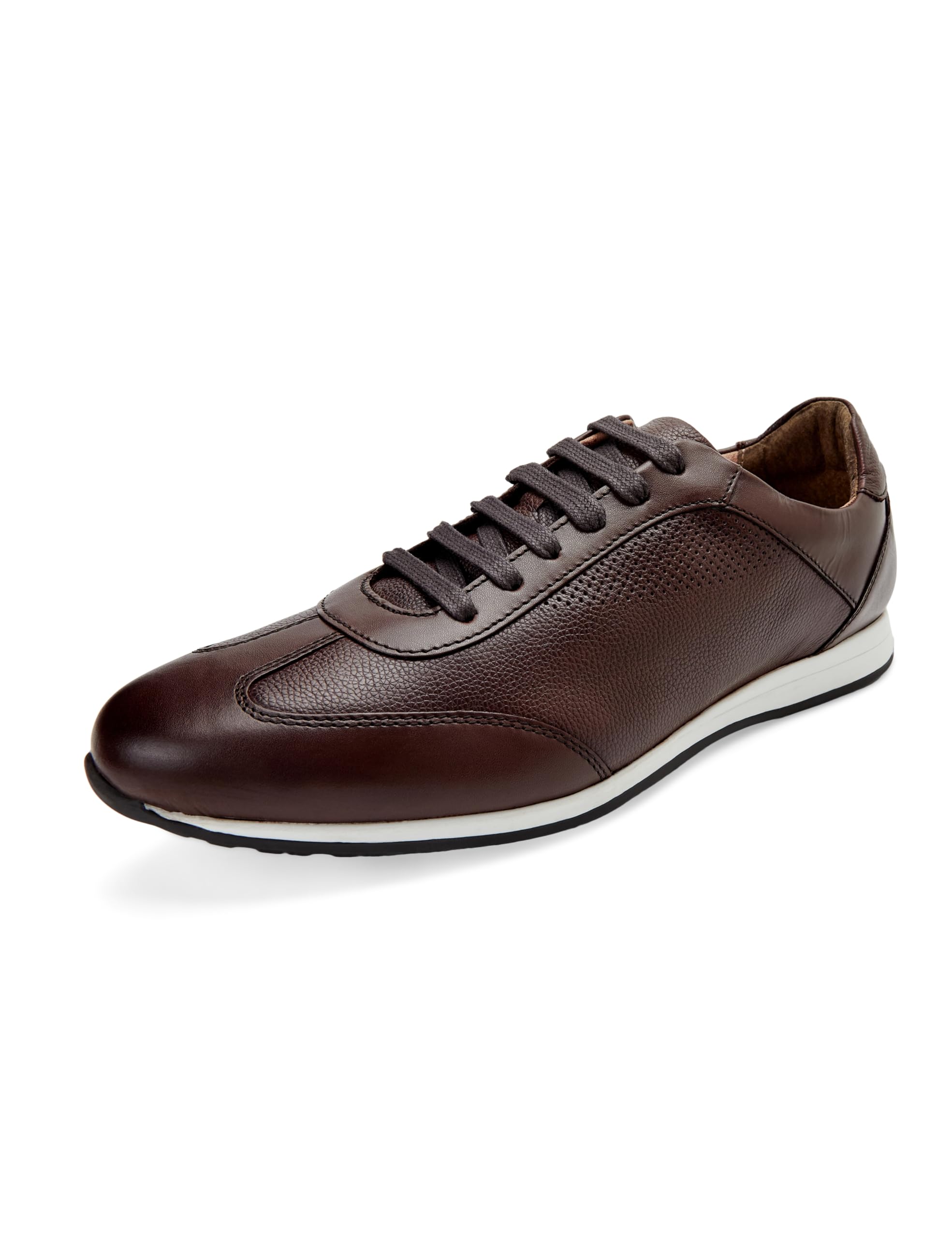 Mens Smart Casual Leather Sneakers