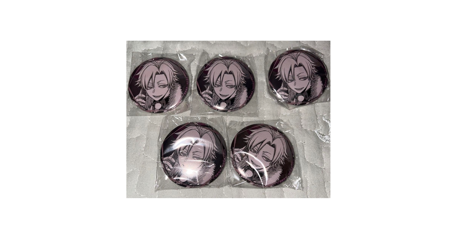 桃源暗鬼 桃宮唾切 メディコス 缶バッジ 56個 桃源暗鬼 トレーディング缶バッジコレクションvol.1 全8種（単品