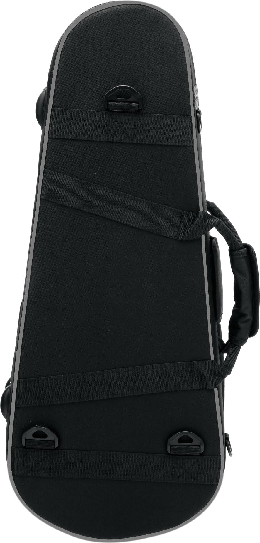 Classic Cantabile CUC-10 für Konzert-Ukulele (Koffer, Gigbag, Case, Tasche für Hawaii-Gitarre) schwarz, gepolstert