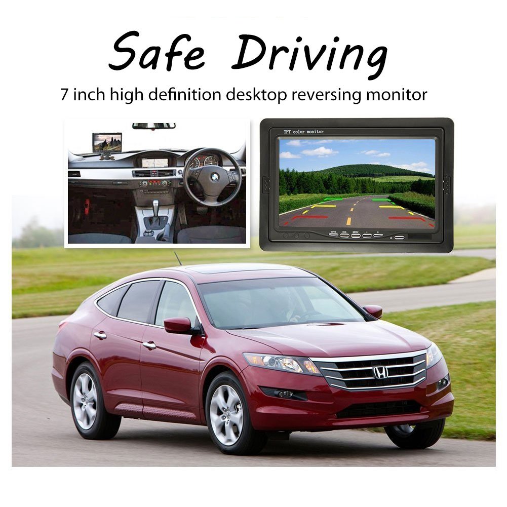 Amazon | 7インチ TFT LCDディスプレイ液晶 カラー車リアビュー