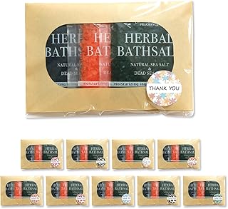 プチギフト バスソルト 入浴剤セット ３種×10セット 個包装 退職 THANK YOU シール付き おしゃれ お礼 ウッディームスク ブルー フランキンセンス グリーン:ユーカリ