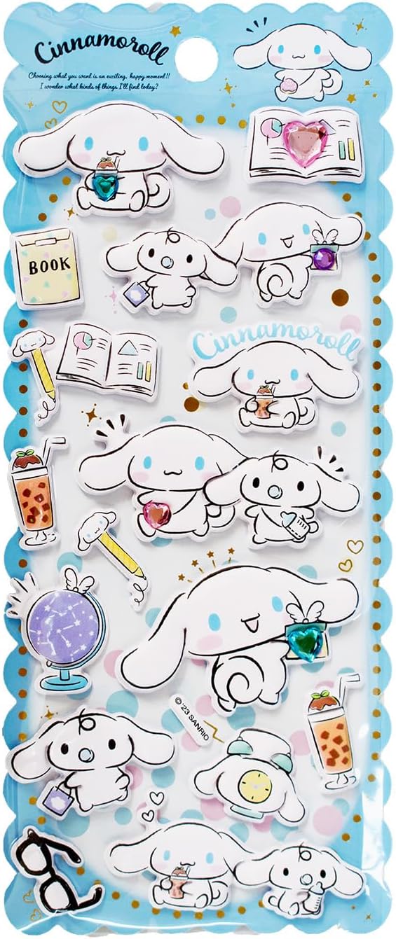 Cinnamoroll Puffy Sticker Comansi