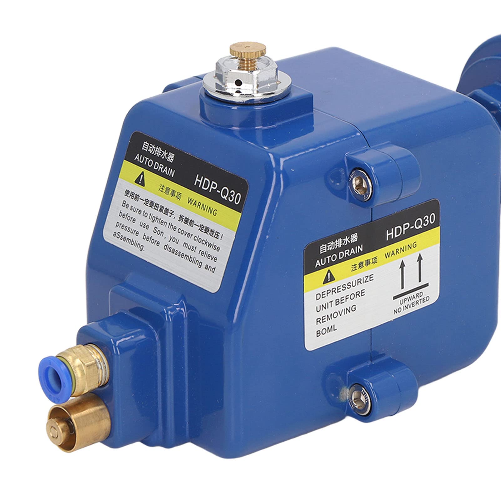 Filtro de aire comprimido en Gearwell, secador de aire de salida de 8 mm de 2 pulgadas de 2 pulgadas, separador de agua de tanque de gas automático, filtro neumático antis