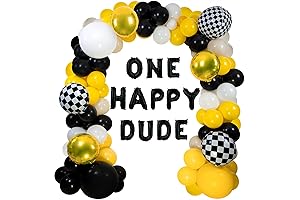 One Happy Dude Birthday Balloons Party Decorations