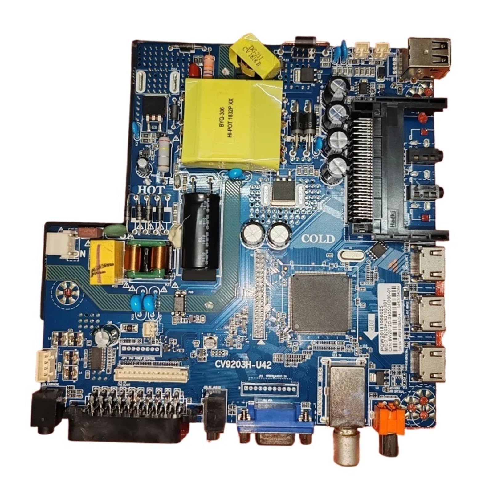 Zamiennik CV9203H-U42 3-w-1 Płyta Główna Telewizora Dla 54-63V 600MA LC390TU1A 1366X768 Części Zamienne Do Telewizora