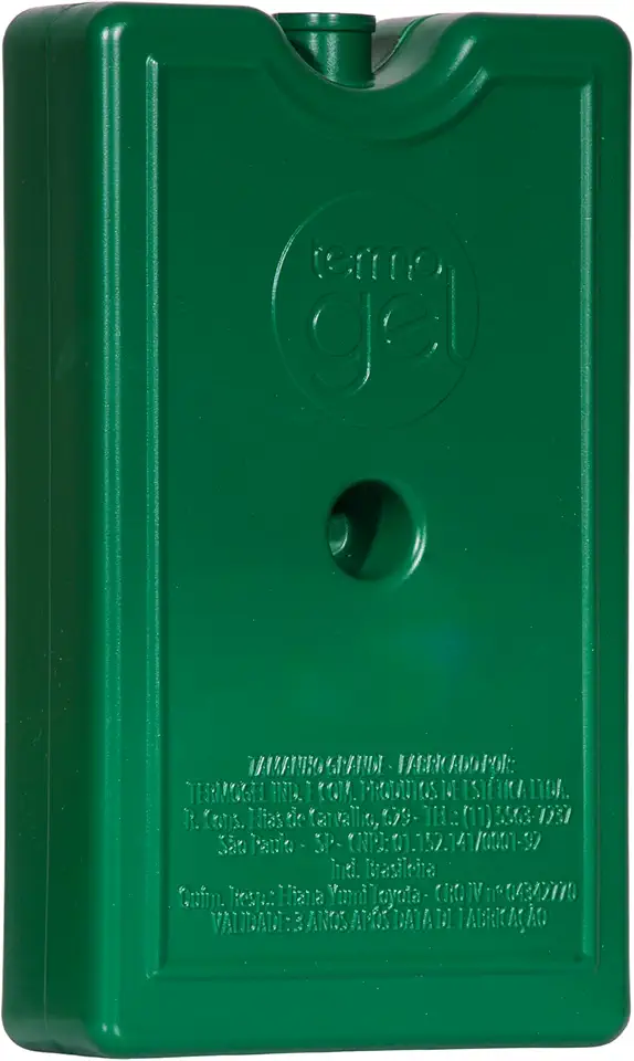 Termogel Gelo Rígido Reutilizável Gelo-X Grande Verde