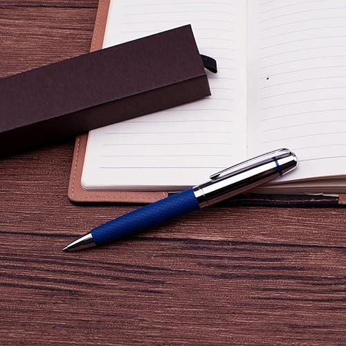 Miniatura 5 de Ancolo Bolígrafo  Juego de bolígrafos de regalo con piel sintética, bolígrafo de lujo. Regalo elegante y bonito con caja para bolígrafos, 2