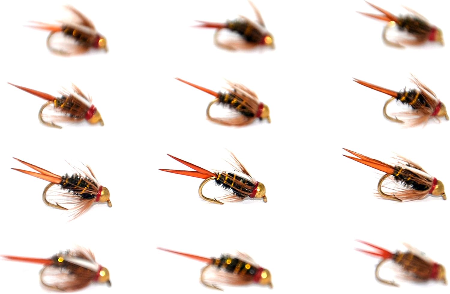 Outdoor Planet 12 Adams Dry Fly Fishing Flies Trout Flies Lure Assortment for Trout : Sports & Outdoors