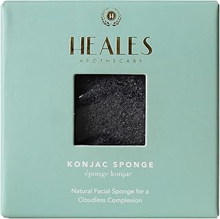 Konjac Esponja Carbón vegetal