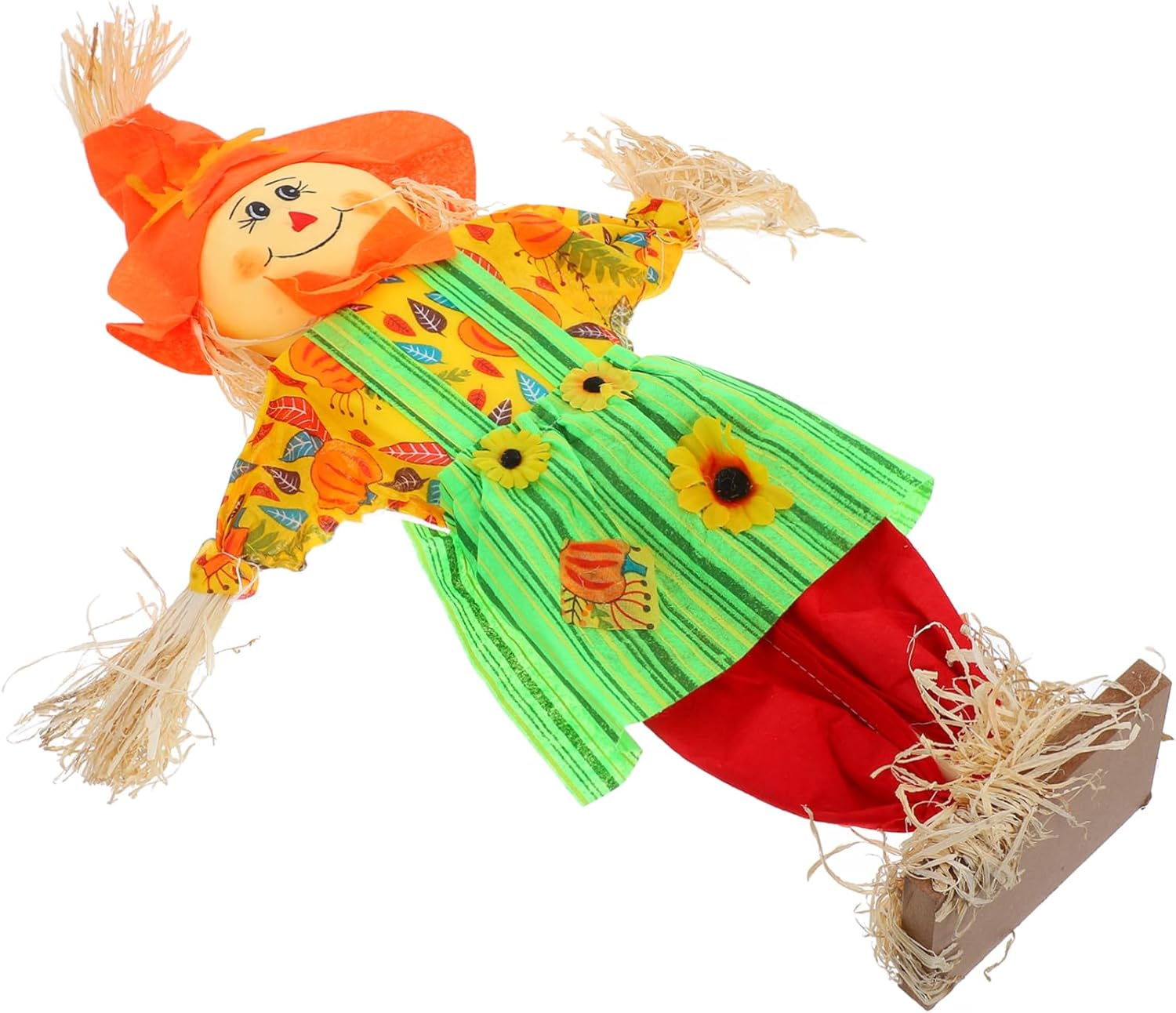 Scarecrow Ornaments Outdoor Fall Decorations for Garden Halloween Scarecrow for Stake