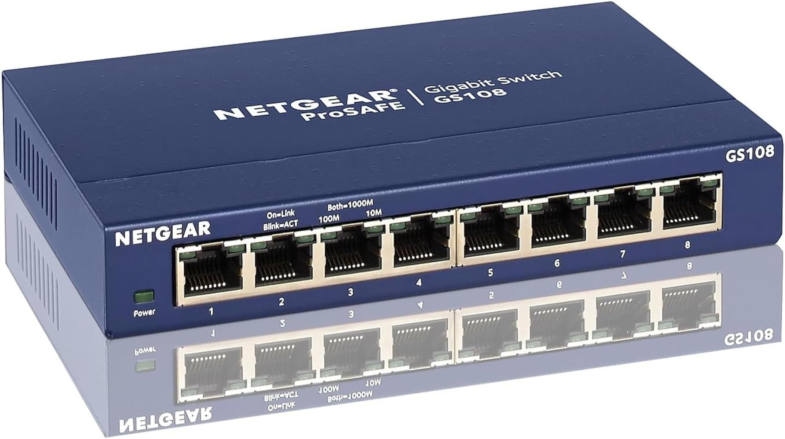 Ethernet GS108 ProSafe Netgear 3台セット スイッチ Ethernet Gigabit NETGEAR Switch Modular - GS108-400NAS - ルーター・ネットワーク機器