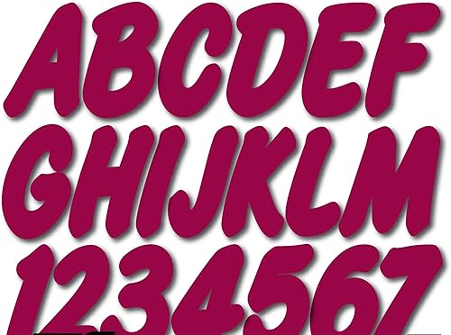stiffie whip-one Vino 3" alpha-numeric registro números de identificación pegatinas calcomanías para barcos y personal Lancha