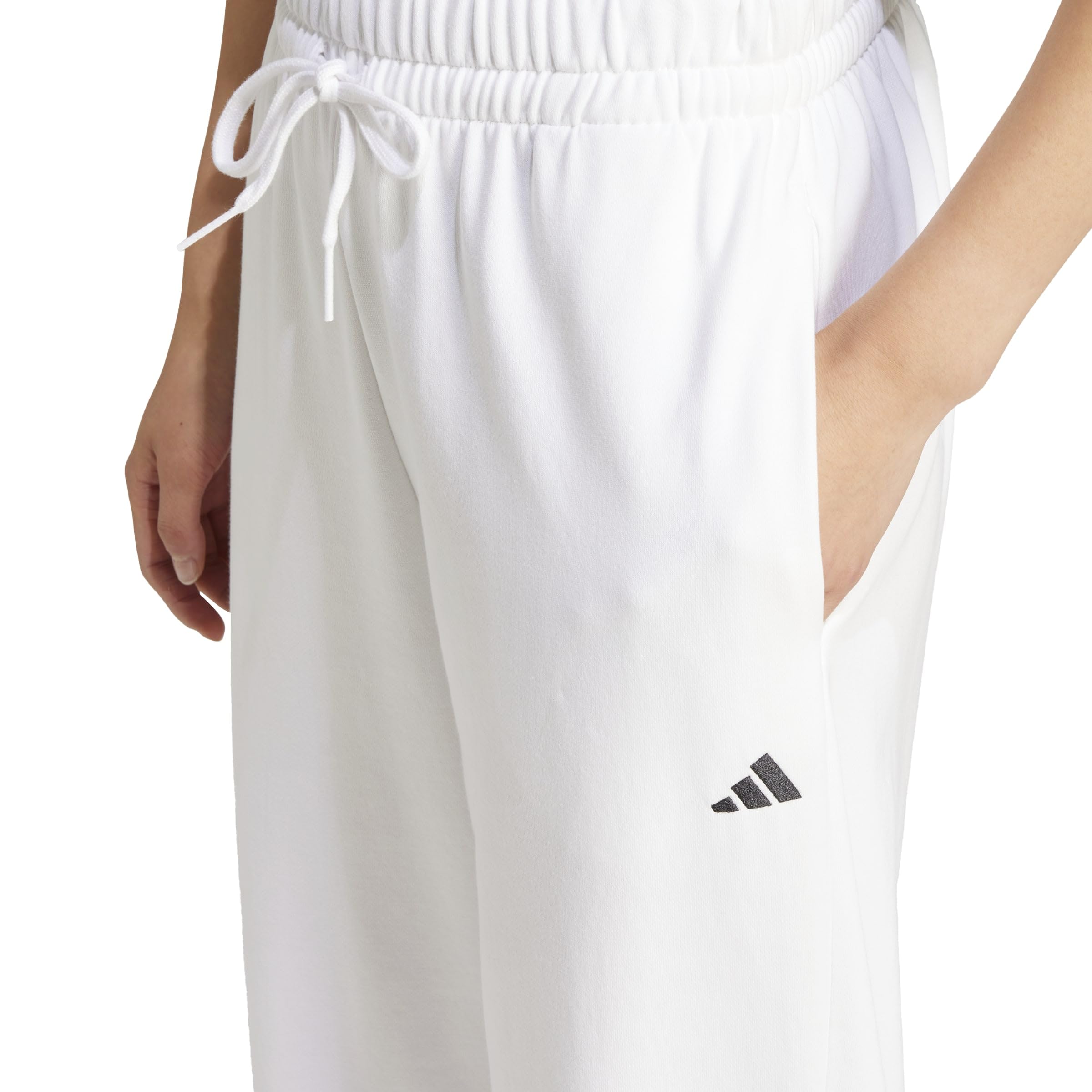 adidas Essentials Small Logo French Terry Cuffed Pants - Pantalons - Joggeur - Femme
