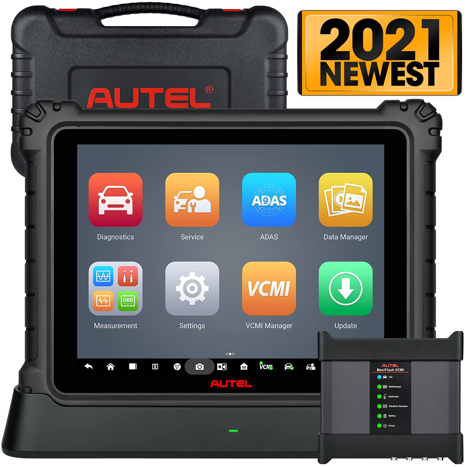 Autel MaxiSys Ultra Scanner 2021 Newest Top Intelligent Diagnostic Scan Tool, J2534 ECU Programming,