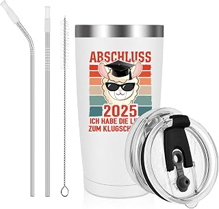 Livole Prezent dla dziewcząt, kobiet, jako prezent z egzaminu – mam licencję na klubie – kubek termiczny 600 ml, kubek do kawy na wynos