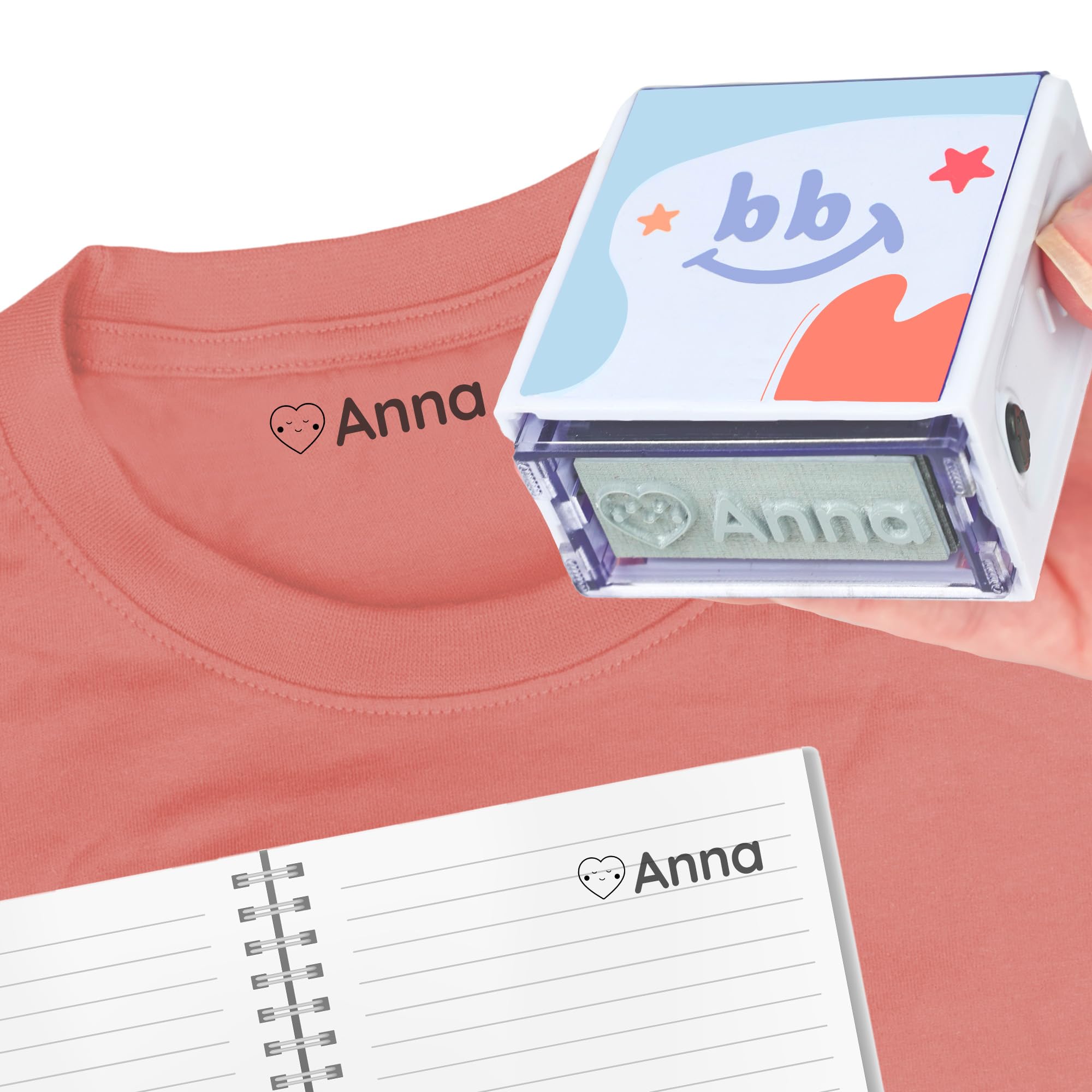 Timbro Personalizzato Per Bambini - Lavabile, Per Vestiti E Oggetti, Asilo E Scuola - Foto 6