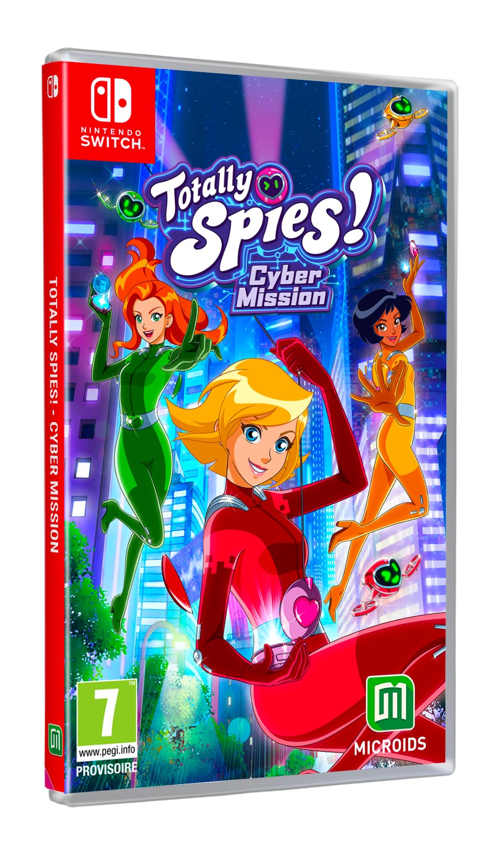 Microids Video Game for Switch Totally Spies! : Cyber Mission (FR) - Brand EAN: 3701529518898