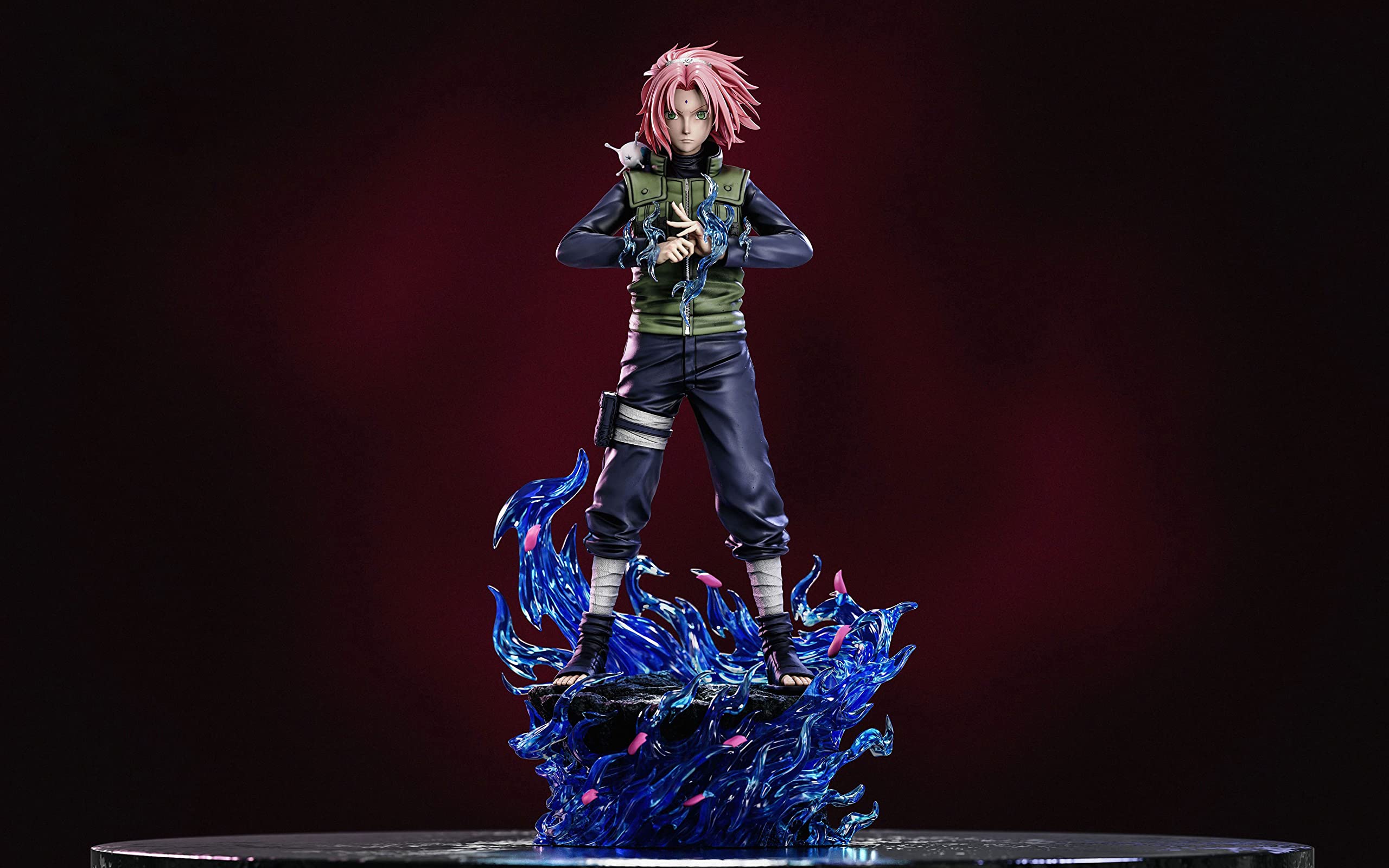 Amazon.co.jp: 春野サクラ はるのさくら フィギュア 1/4スケール 塗装 