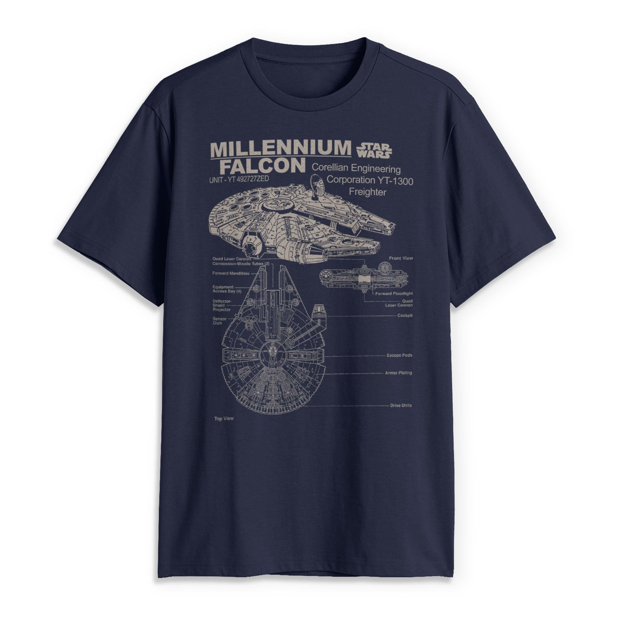 STAR WARS Men's Corellian Freighter T-Shirt