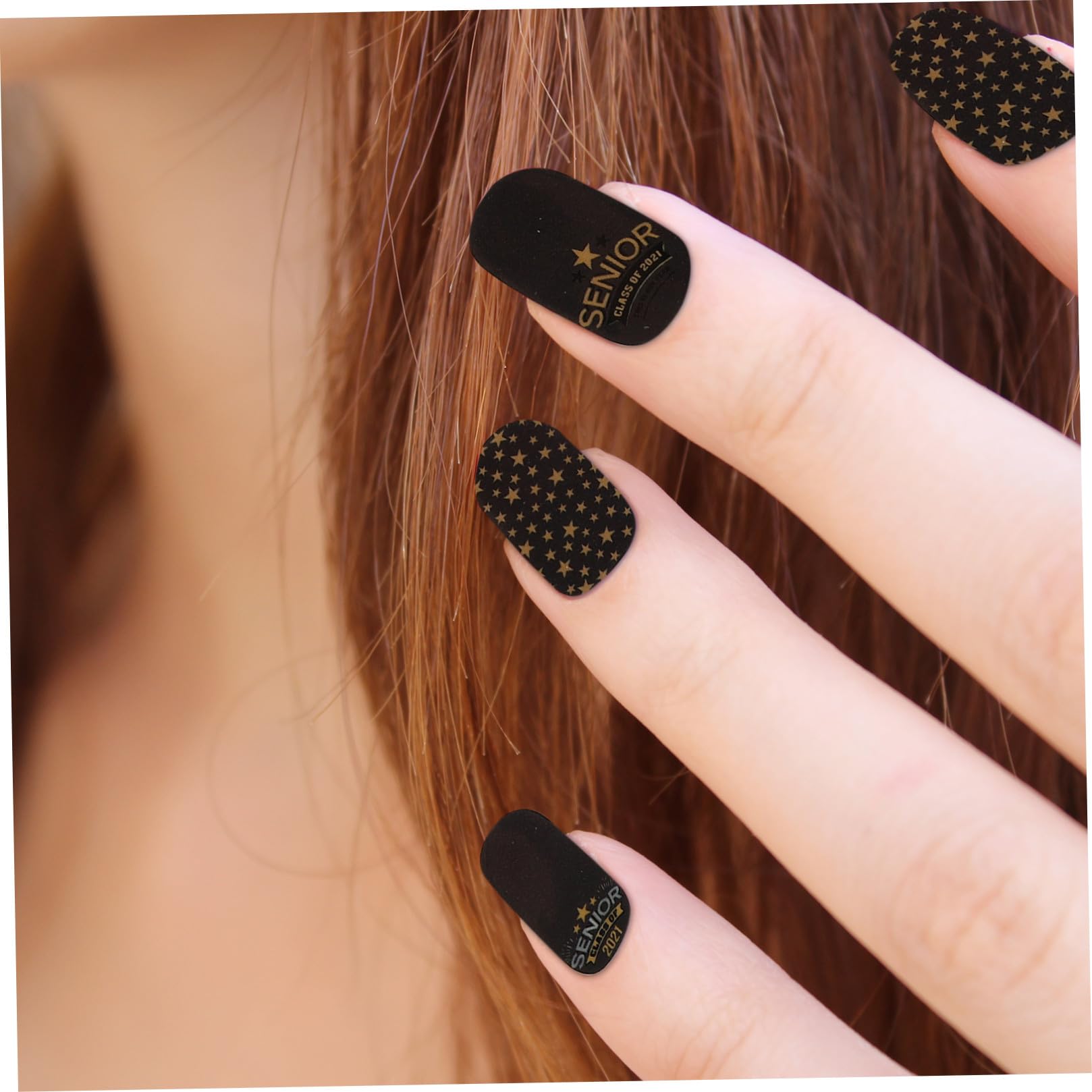 48fogli Adesivi Per Unghie Stickers Decorativi Per Nail Art Facile Applicazione Per e Speciali
