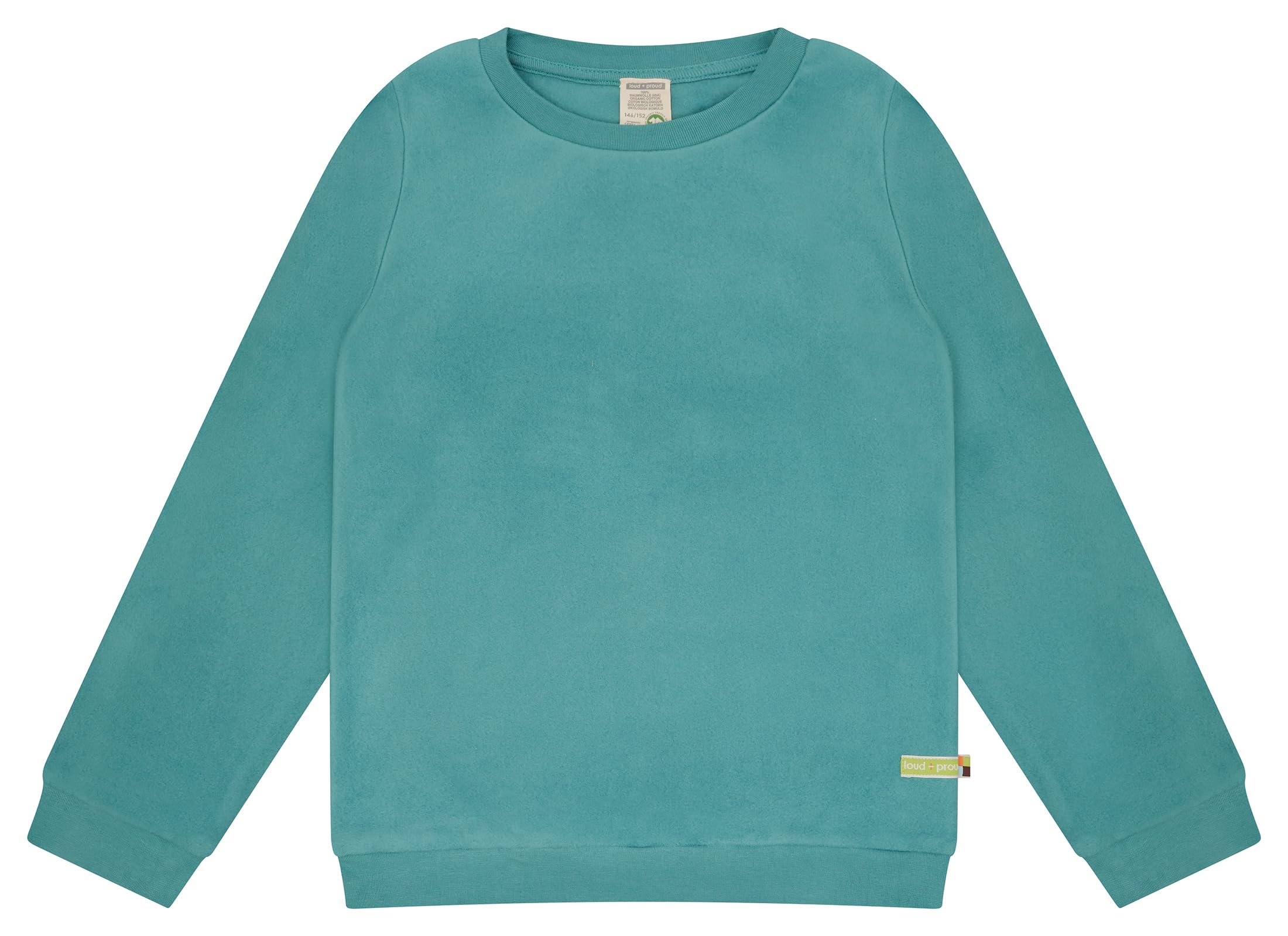 loud + proud Unisex Kinder Fleece, GOTS Zertifiziert Sweatshirt