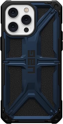 Miniatura 3 de URBAN ARMOR GEAR UAG Funda diseñada para iPhone 14 Pro Max, Kevlar negro de 6.7 pulgadas, Monarch resistente, funda protectora de primera calidad,