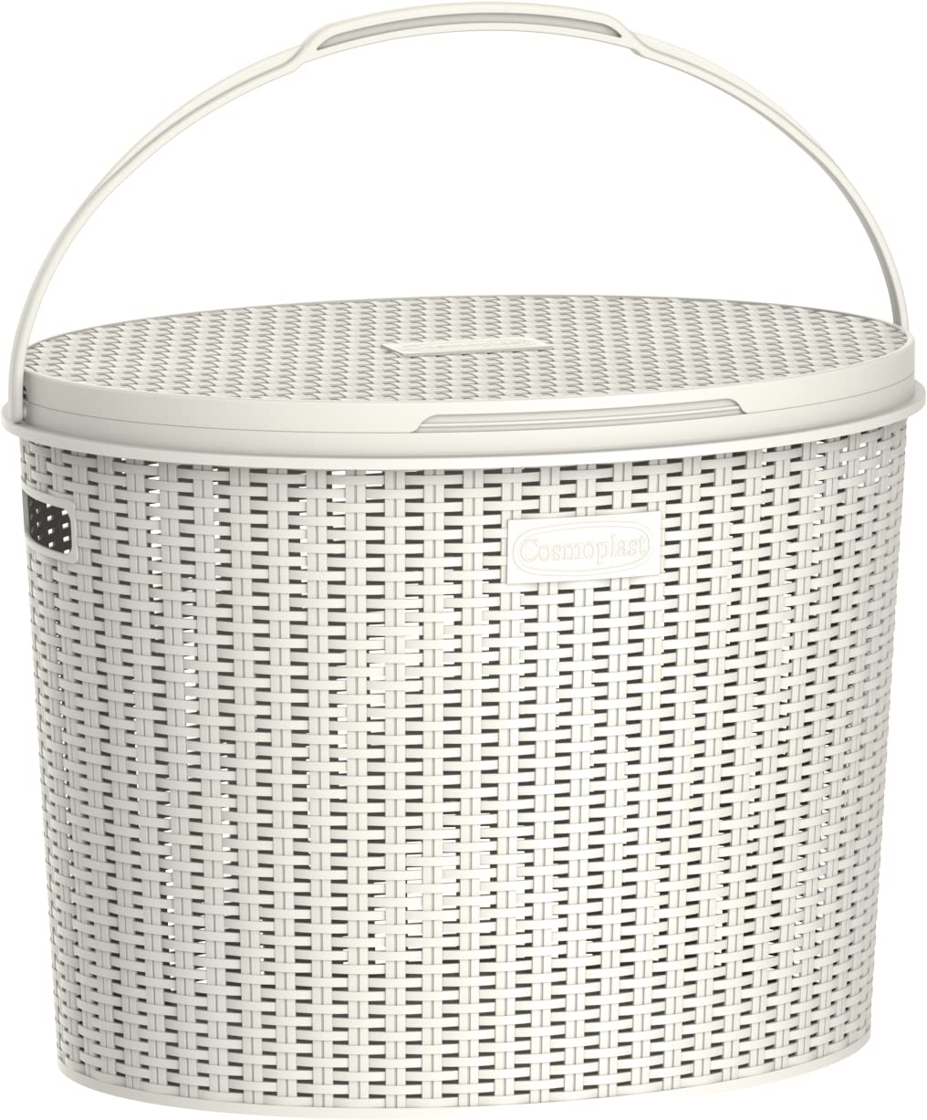 Cosmoplast27L Cedarattan Picnic Basket