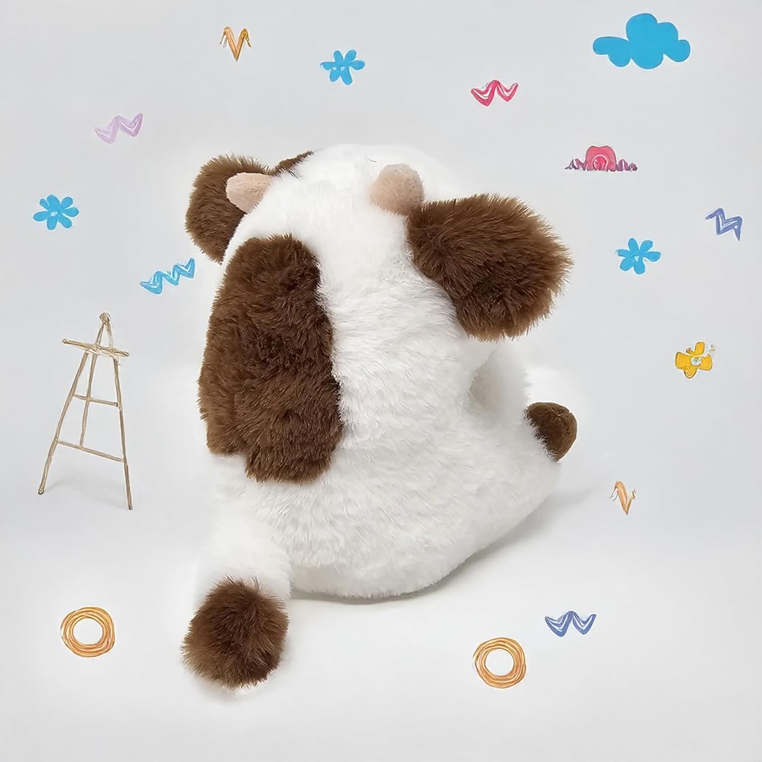 Aurora - Prisma Party, Milk Chocolate Cow, 5 inches - Image 4