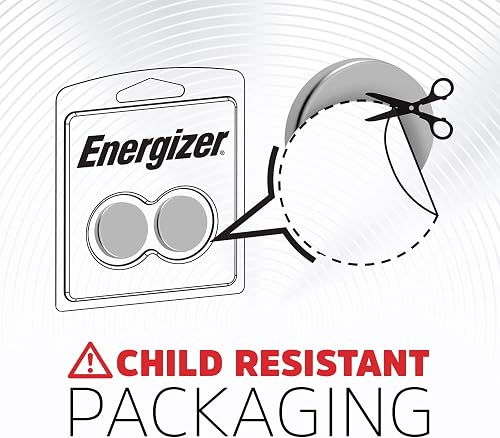 Energizer Lithium - Batteria CR2025 (pacco da 4) - Batterie a Bottone - Pila per chiavi auto, orologi fitness - 10 anni di conservazione - 6