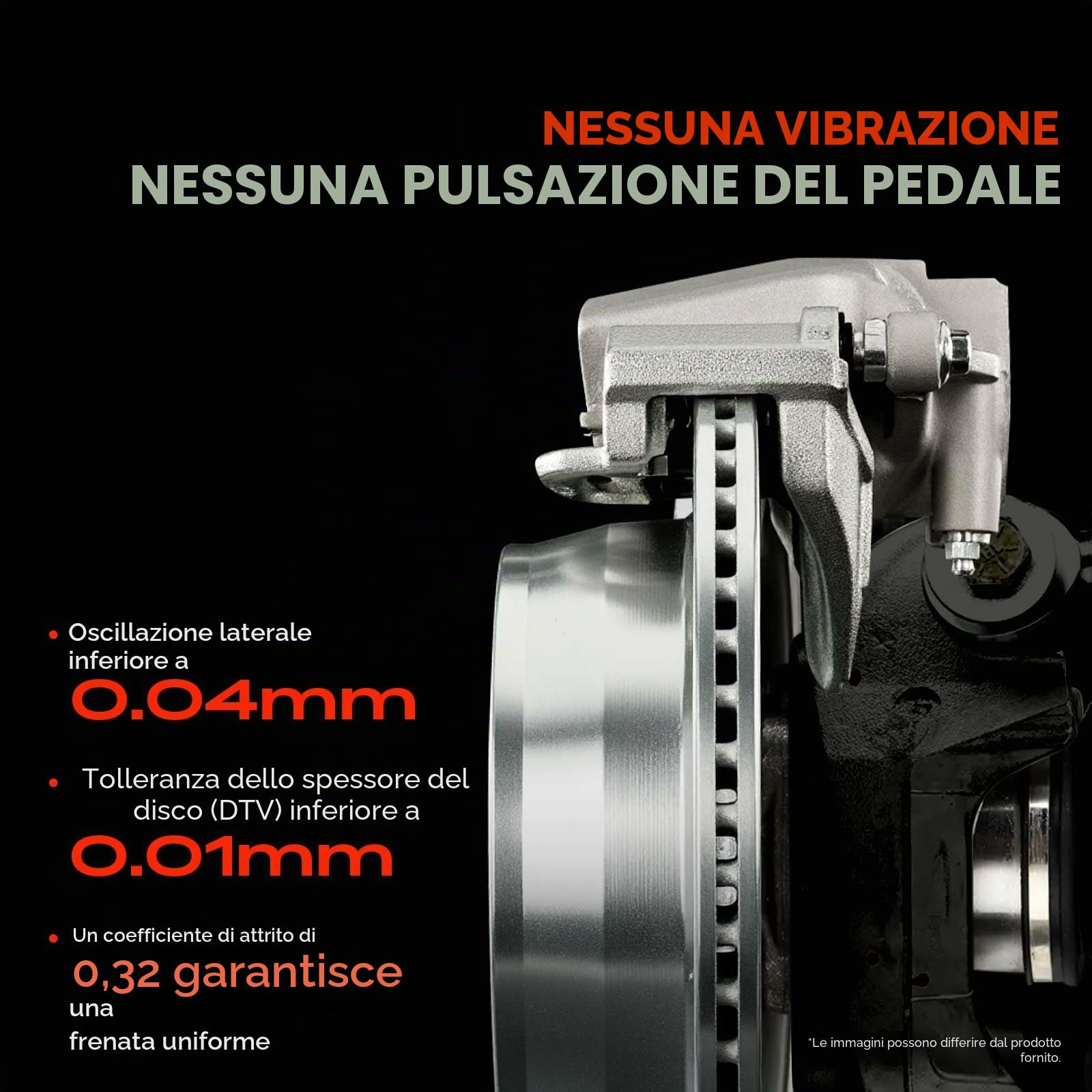 Frankberg 2 dischi freno anteriori ventilati ⌀305mm 51914663 51854567 | Compatibile con: Pianale/telaio Doblo 263, 500L 351 352, Doblo Cargo 263, Combo Tour X12, Doblo MPV 263