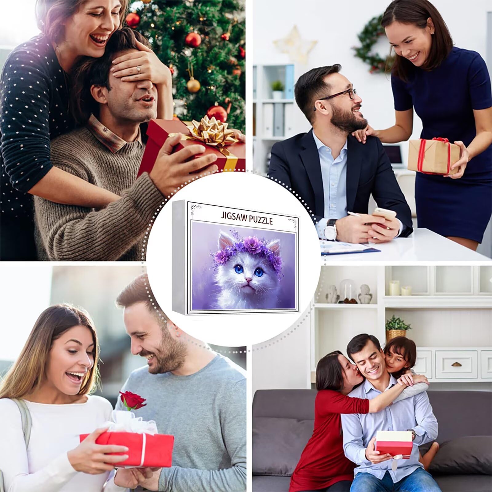 Puzzle 4000 elementów kot puzzle dla dorosłych korona 141 x 87 cm unikalne rzemiosło klasyczne 3D drewniana układanka do rodzinnych gier biznesowych, układanka zrób to sam do dekoracji ścian domu