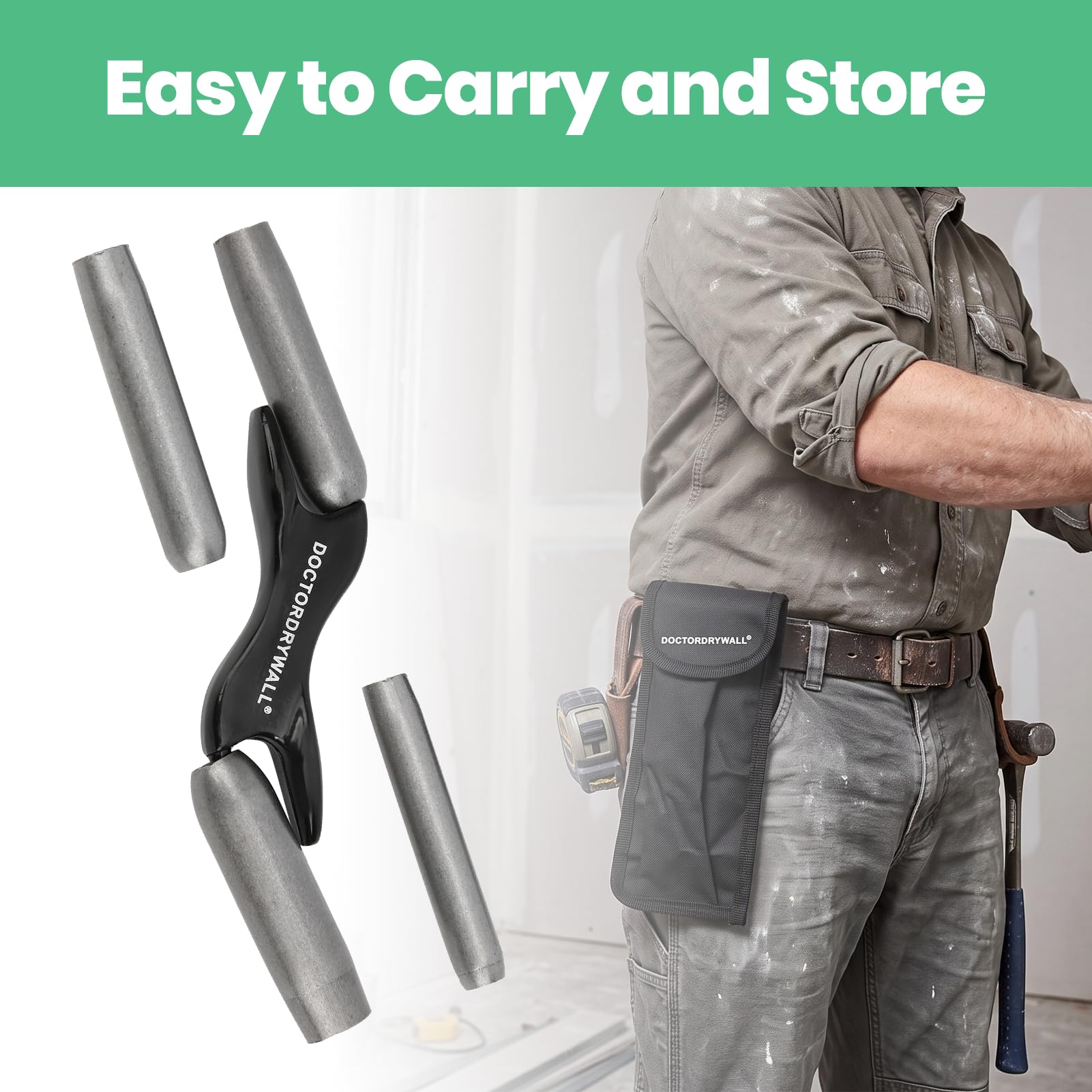 Brick Jointer Tools - 4 Sizes for Masonry -5