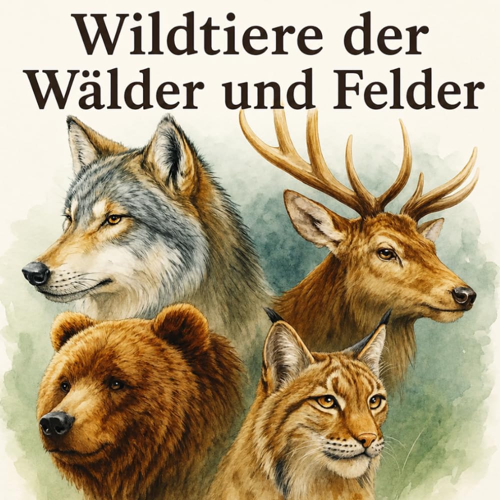 Wildtiere der Wälder und Felder (*Lesen-Lachen-Lernen*)