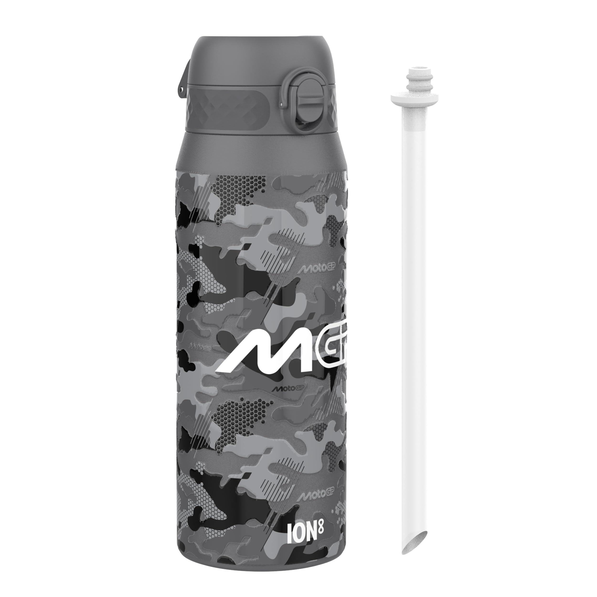 Ion8 Motogp X Insulated Steel Water Bottle, Motogp Camouflage, 750Ml (24Oz)