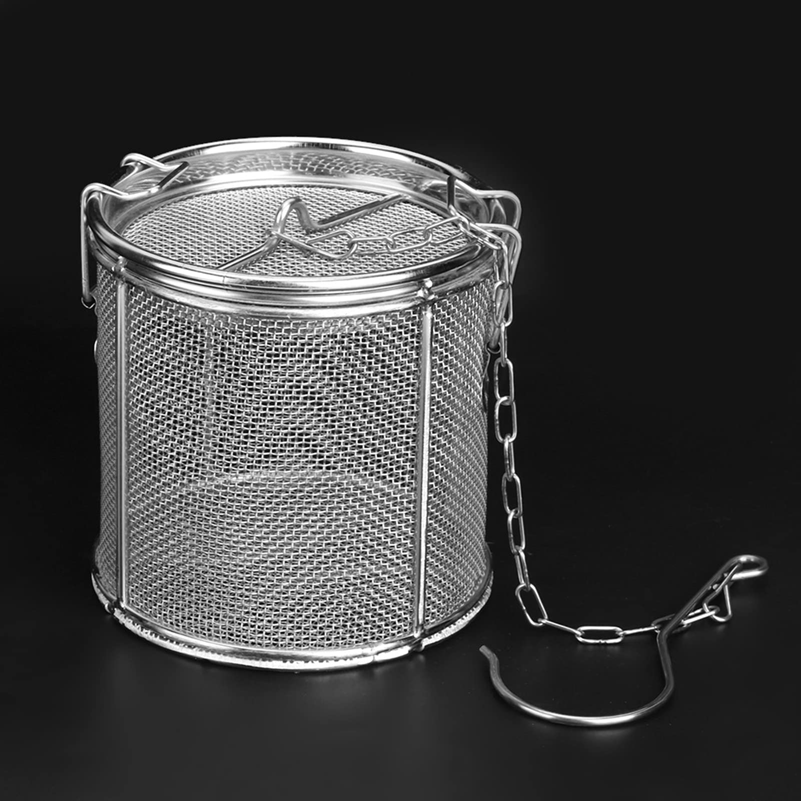 Filtro per spezie, filtro per spezie in acciaio inox, grande, filtro per tè, filtro per spezie, teiera, filtro a sfera #2
