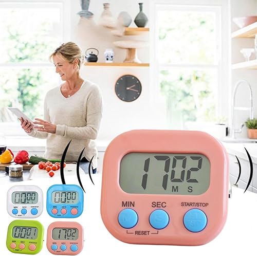 Miniatura 6 de Temporizadores de aula para profesores y niños, temporizador digital magnético grande, temporizador de cocina para cocinar, cepillo de dientes,